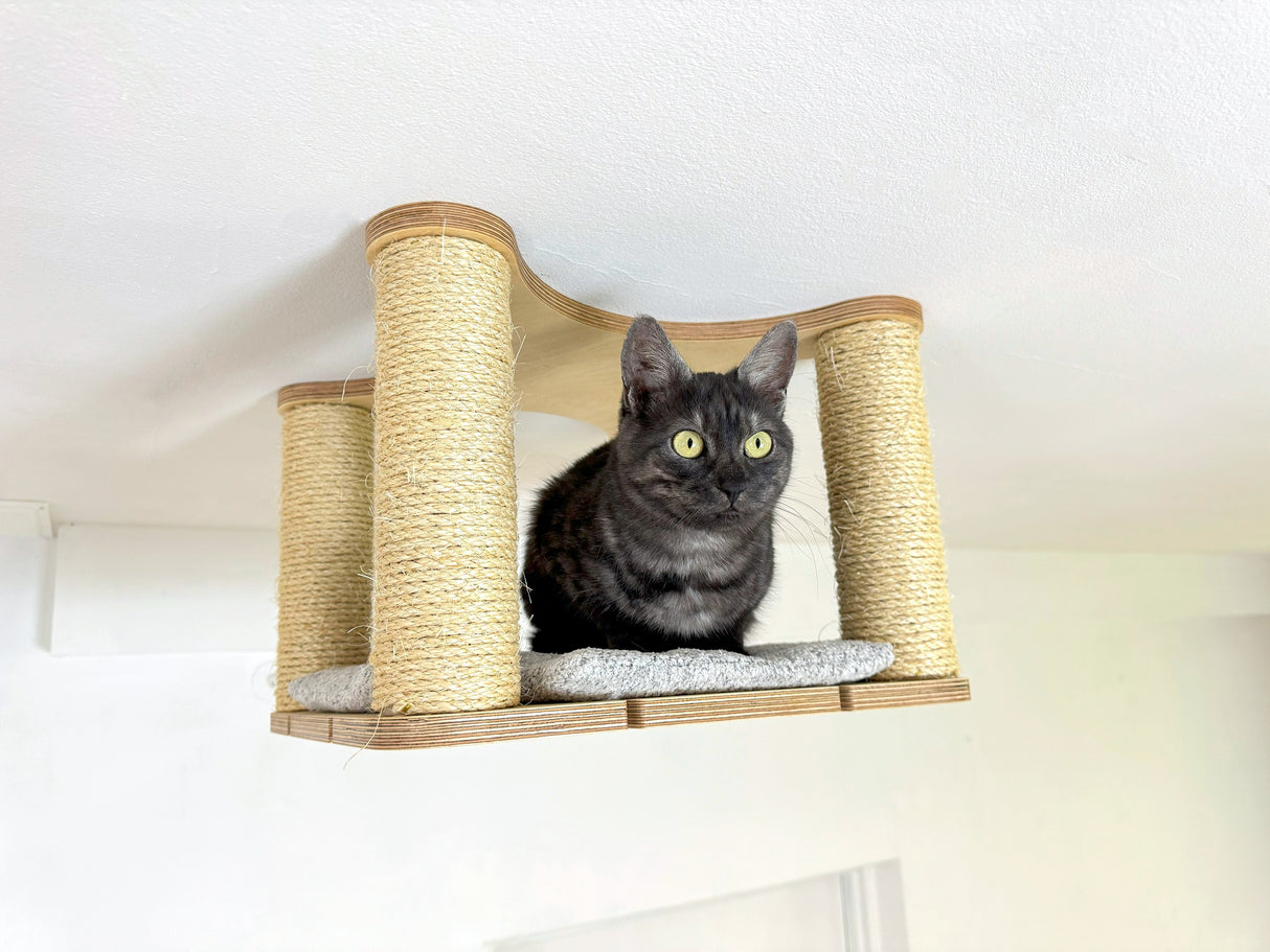 Modern Cat Ceiling Shelf 
