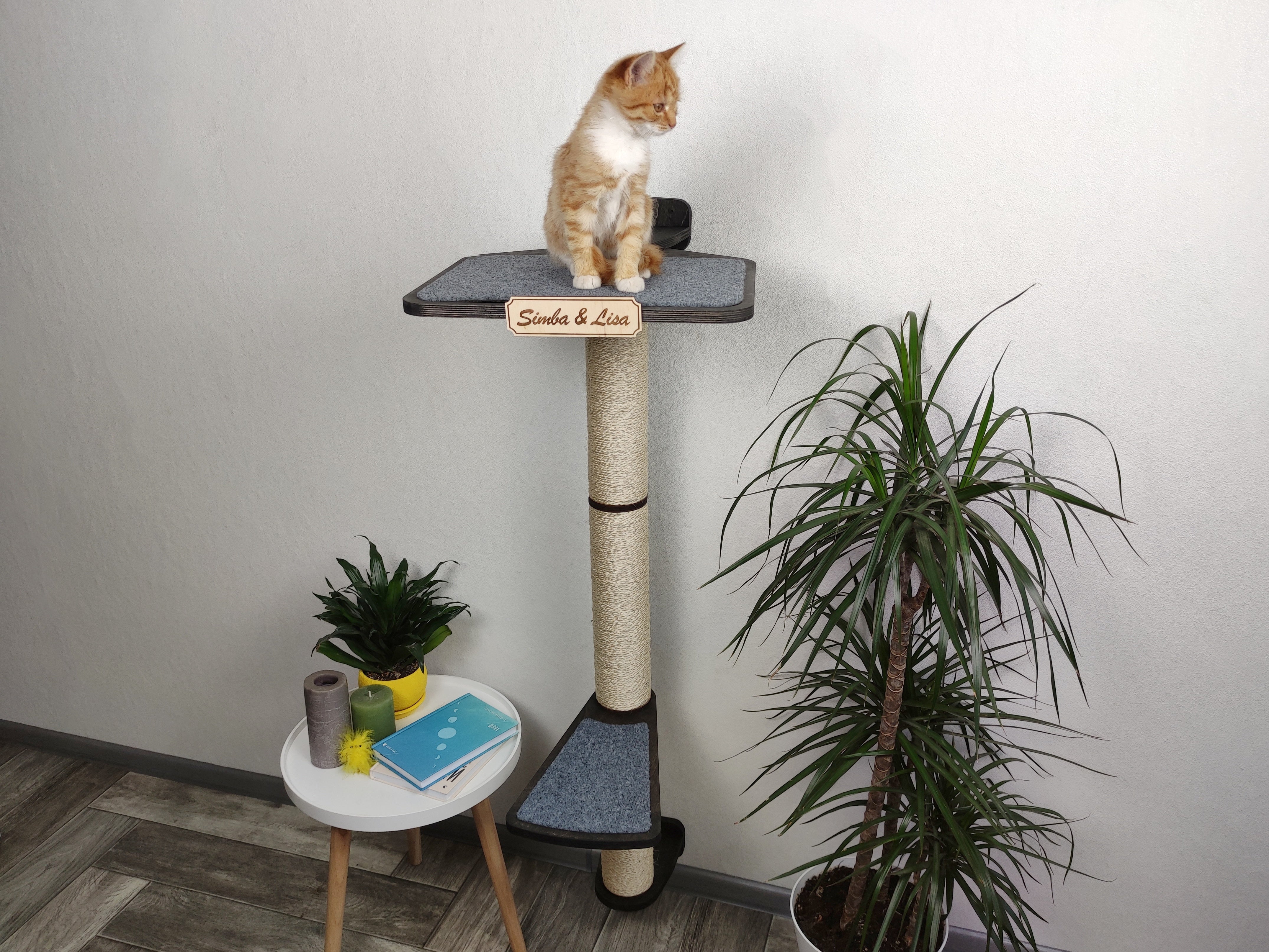 Scratching post L - wall mounted - rshpets