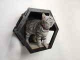 Cat wall shelves, Hexagonal shelves