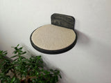 Cat wall tree - Dark & Steps plus Sratching post with Round shelf